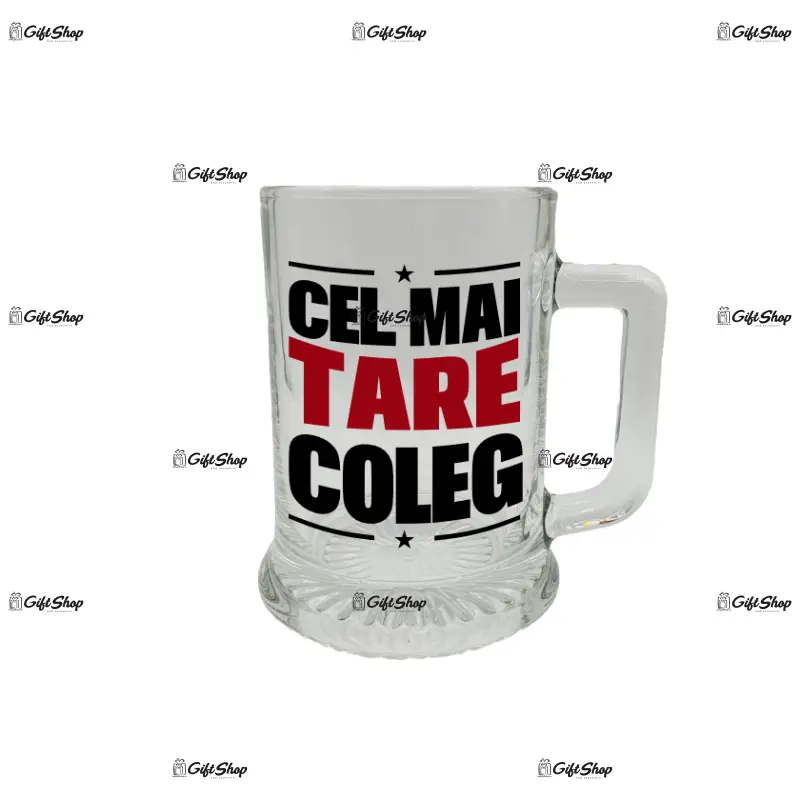 Cel mai tare coleg, halba cu mesaj